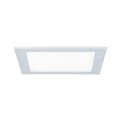 Luminaria empotrable QUALITY PREMIUM PANEL LED angular IP44, blanco  1450lm 4000K 120° 120°