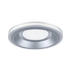 Luminaria empotrable SORMUS redondo, juego de 1 IP65, cromado mate  6,5W 560lm 3000K 100° 100° CRI >80