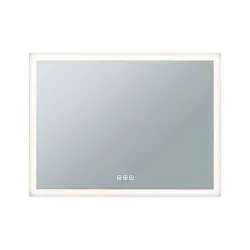 Espejo con iluminación MIRRA LED 80 X 60CM / WIDE angular, CCT Switch, con regulador táctil