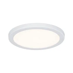 LED Recessed Panel AERO VariFit, round, IP44, Ø 23cm, 18W 3000K, white
