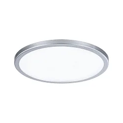 LED Recessed Panel AERO VariFit, round, IP44, Ø 17.5cm, 15W 4000K, chrome matt