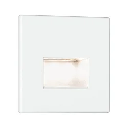 Luminaria empotrable EDGE, blanco mate 1,2W 50 | 100lm 2700K 100° 100°
