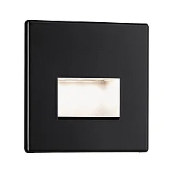 recessed luminaire EDGE, black matt 1,2W 50 | 100lm 2700K 100° 100°