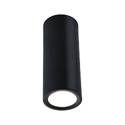 Luminaria empotrable BARREL COIN LED rígido LED IP20, negro mate regulable 6W 470lm 2700K CRI 80-89