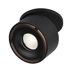 spot SPIRCLE LED rotatable, tiltable IP20, black matt 