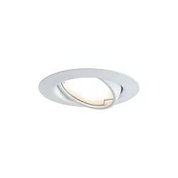 recessed luminaire BASE COIN swivelling, set of 1 IP20, white  5W 370lm 3000K 100° 100° CRI > 80