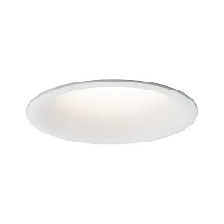 recessed luminaire CYMBAL COIN LED rigid IP20, white matt dimmable