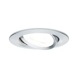 Luminaria empotrable NOVA redondo, giratorio GU10, aluminio