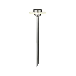 LED Solar spike luminaire SPECIAL LINE UFO LED, IP44, LED, 1x0,2W, stainless steel/clear