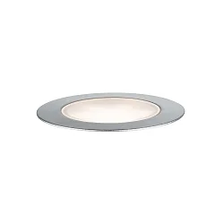 Paulmann Plug&Shine Floor recessed luminaire FLOOR ECO, IP65, 24V, 1.3W 3000K 50lm 90°, dimmable, silver