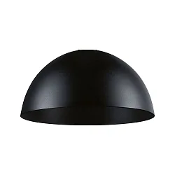 Luz LED del sistema ULine PENDEL BOL Ø 30CM rígido, semicircular IP20, negro mate regulable