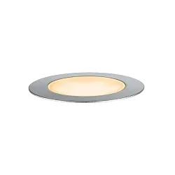 floor recessed luminaire PLUG & SHINE FLOOR INSECT / Ø 7CM insect friendly IP67, silver