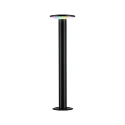 bollard lamp PLATE ZigBee controllable IP44, anthracite dimmable