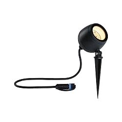 Luminaria con pincho de tierra PLUG&SHINE KIKOLO LED IP65, antracita