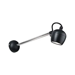 Luminaria de pared para exteriores KIKOLO LED IP65, antracita