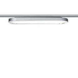 Foco monofásico URAIL PANEL LOOP LED oval, conmutable, cromado mate 