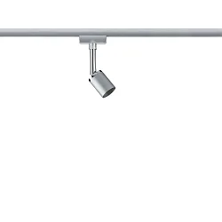 Foco URAIL PURE II GU10, cromo, cromado mate regulable