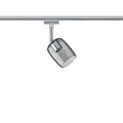 Foco URAIL BLOSSOM G9, cromado mate, color humo regulable
