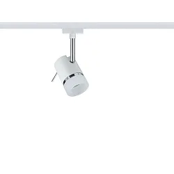 Foco URAIL PIPE GU10, cromo, blanco regulable