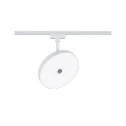 Foco monofásico HILDOR URail IP20, mate, blanco regulable