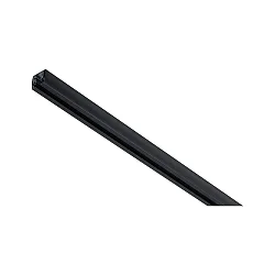 Raíl electrificado monofásico URAIL, 10cm negro mate