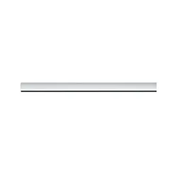 Raíl electrificado monofásico URAIL, 1000cm blanco