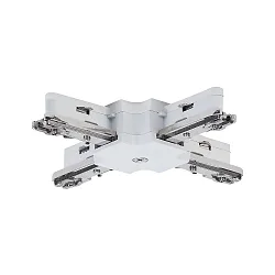 Conector en X monofásico URAIL, blanco