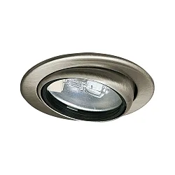 Luminaria para muebles giratorio G4, hierro cepillado