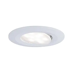 Luminaria empotrable para techos CALLA LED giratorio IP65, blanco mate 