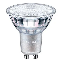 Foco LED PAR16 MASTER VALUE DTW 3.7-50W GU10 927 36° GLASS Dim-To-Warm PAR16 claro GU10 3