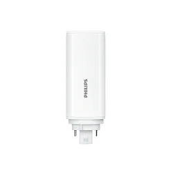 Lámpara LED compacta COREPRO PL-T HF/MAINS 6.5W 840 4P 800LM 4 polos, conmutable mate GX24q-2 6,5W 800lm 4000K 120° CRI 82 