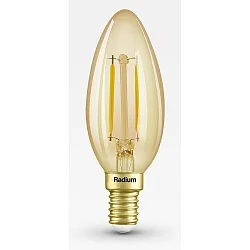 Filamento luminoso en forma de vela ESSENCE AMBIENTE LUX C22 E14 2,5W 220lm 2400K 300° CRI >80 