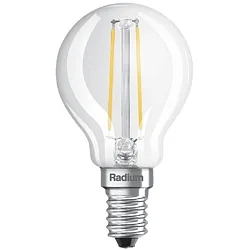Filamento luminoso en forma de gota ESSENCE DROP D25 827/C conmutable claro E14 2,2W 250lm 2700K 330° CRI 80-89 