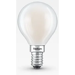 Filamento luminoso en forma de gota ESSENCE DROP D40 827/F conmutable D40 mate E14 4,2W 470lm 2700K 330° CRI 80-89 