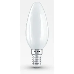 LED para en forma de vela ESSENCE+ C40 HE 827/F/E14 conmutable mate 2,2W 470lm 2700K 330° CRI >80 