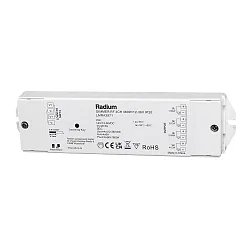 Atenuador de luz DIMMER RF 4CH 480W 4 canales, controlable por radio, blanco