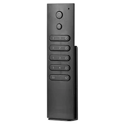 Mando a distancia REMOTE RF WHITE 4Z 4 veces, 1 canal, con salida de señal de radiocontrol (RF), negro