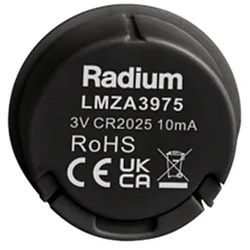 Mando a distancia REMOTE RF DOT 1ZONE BLACK simple, cilíndrico, con salida de señal de radiocontrol (RF), negro