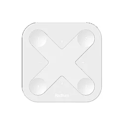 Panel de control de pared con Bluetooth SMART XPRESS-LR programable, con batería, blanco