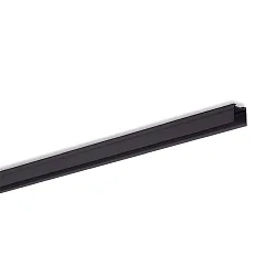 U profile MEDIUM U 27/25.9/B2C2 - 2M surface-mounted version, black, anodised