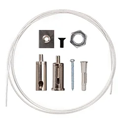 Suspensión del perfil SUSPENSION KIT POWER S con posibilidad de alimentación, ajustable
