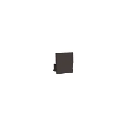 Tapa final SMALL U, negro
