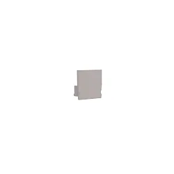 Tapa final SMALL U, blanco