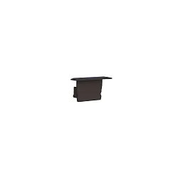 end cap SMALL WING, black