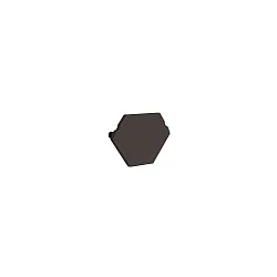 Tapa final SMALL CORNER, negro