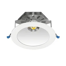 Luz downlight CHANGY-B TRIZONE - UGR<19 DALI2 conmutable, retroceder, con la óptica del lente IP40, blanco 