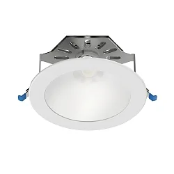 downlight CHANGY-B TRIZONE - UGR<25 ETM multipower, set back, with lens optics IP54, white 