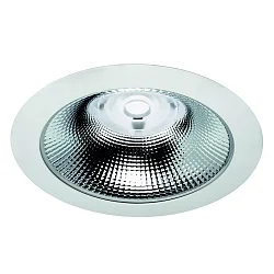 downlight GLAN S Ø 207MM Plug&Play rigid, CCT Switch, UGR < 19, multipower IP20, aluminium, white 