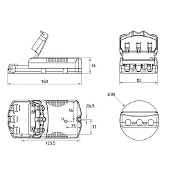 Controlador de LED TRIDONIC ON/OFF corriente constante, conmutable