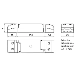 Controlador de LED TRIDONIC,DIMMBAR / CASAMBI corriente constante, Casambi